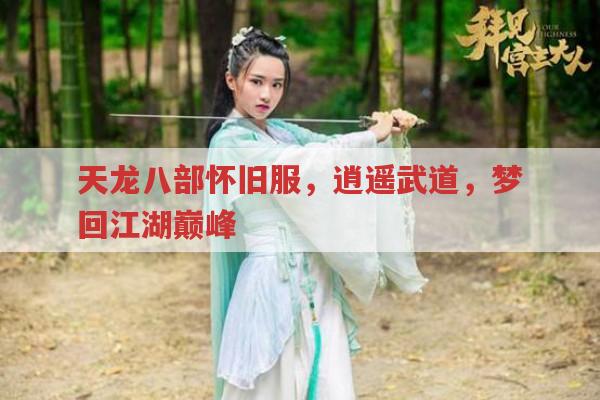 天龙八部怀旧服，逍遥武道，梦回江湖巅峰